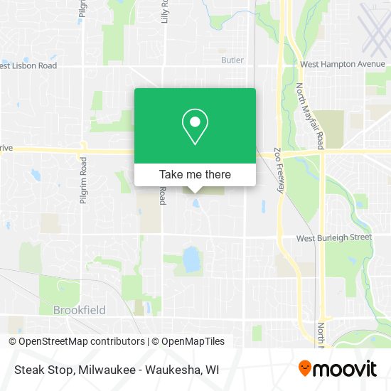 Mapa de Steak Stop