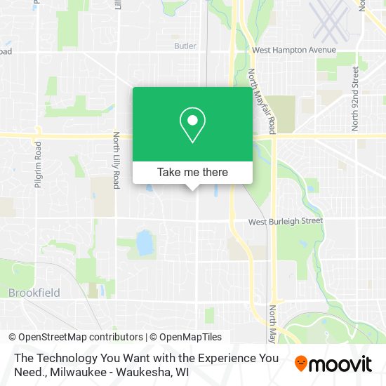 The Technology You Want with the Experience You Need. map