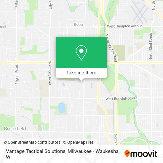 Vantage Tactical Solutions map