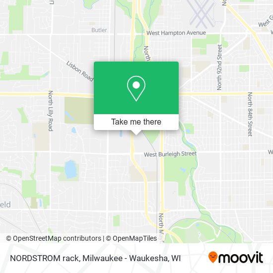 NORDSTROM rack map