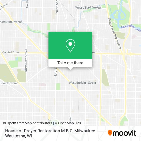 Mapa de House of Prayer Restoration M.B.C