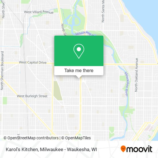 Karol's Kitchen map