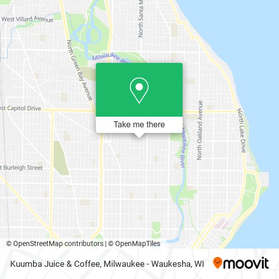 Mapa de Kuumba Juice & Coffee