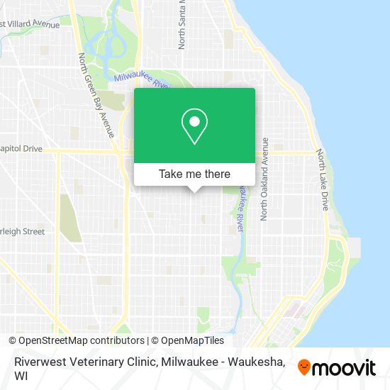 Riverwest Veterinary Clinic map
