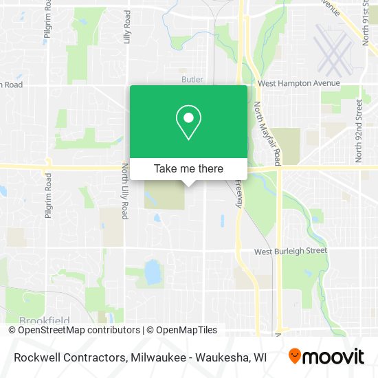 Rockwell Contractors map