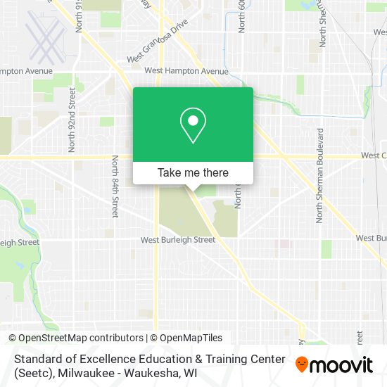 Standard of Excellence Education & Training Center (Seetc) map