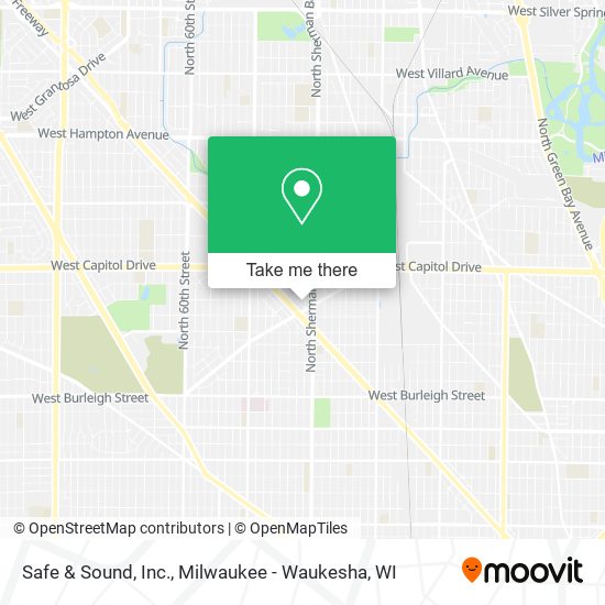 Safe & Sound, Inc. map