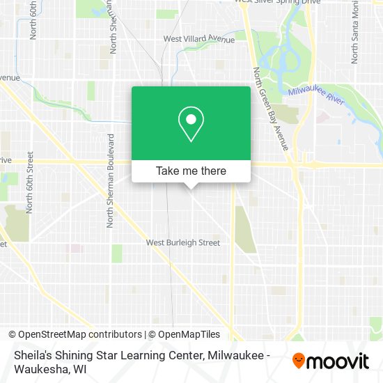 Sheila's Shining Star Learning Center map