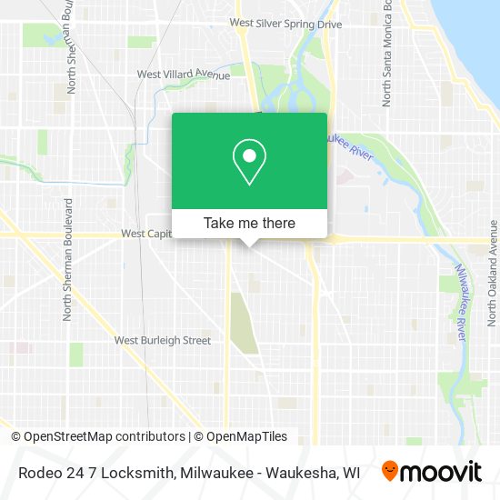 Rodeo 24 7 Locksmith map