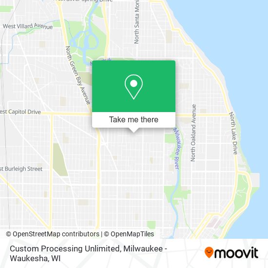 Custom Processing Unlimited map