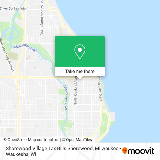 Shorewood Village Tax Bills Shorewood map