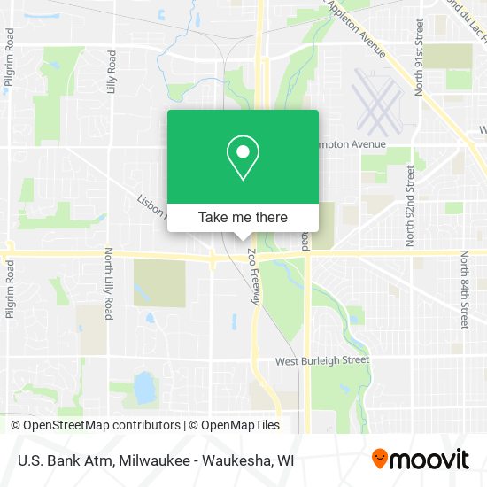 U.S. Bank Atm map