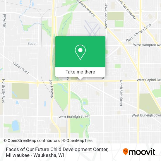 Mapa de Faces of Our Future Child Development Center