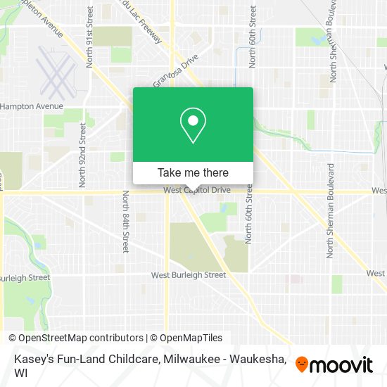 Mapa de Kasey's Fun-Land Childcare