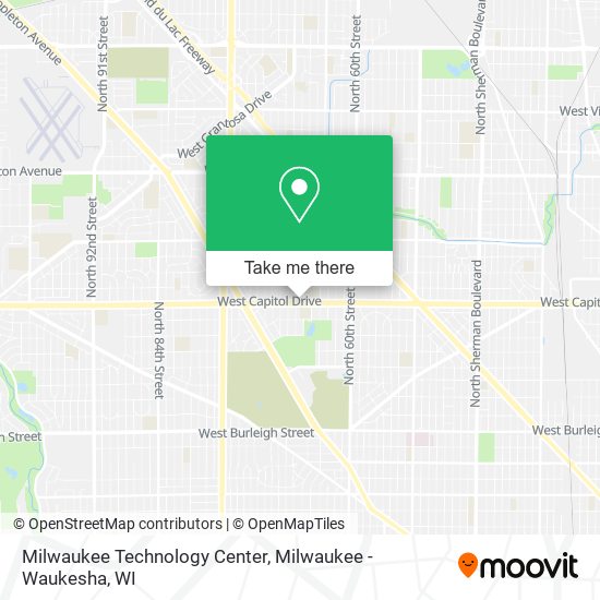 Milwaukee Technology Center map