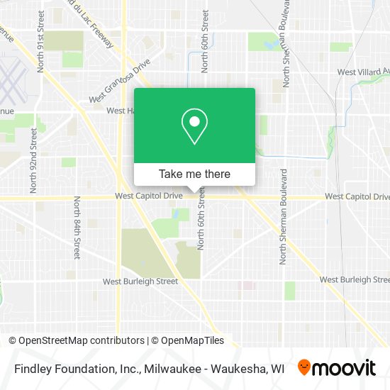 Mapa de Findley Foundation, Inc.