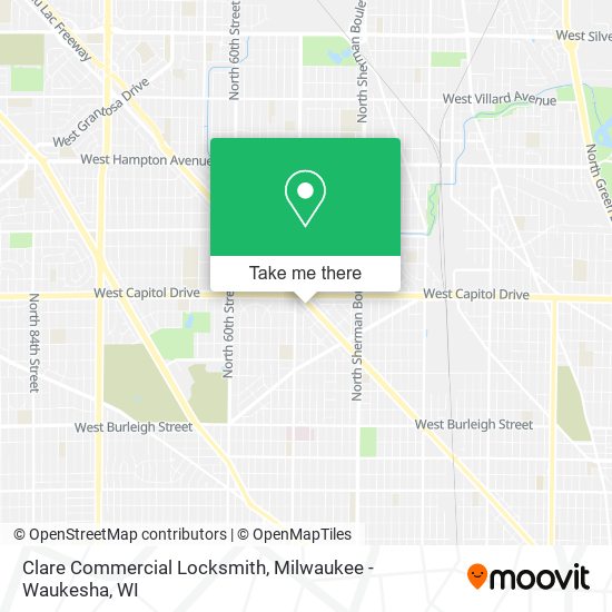 Clare Commercial Locksmith map