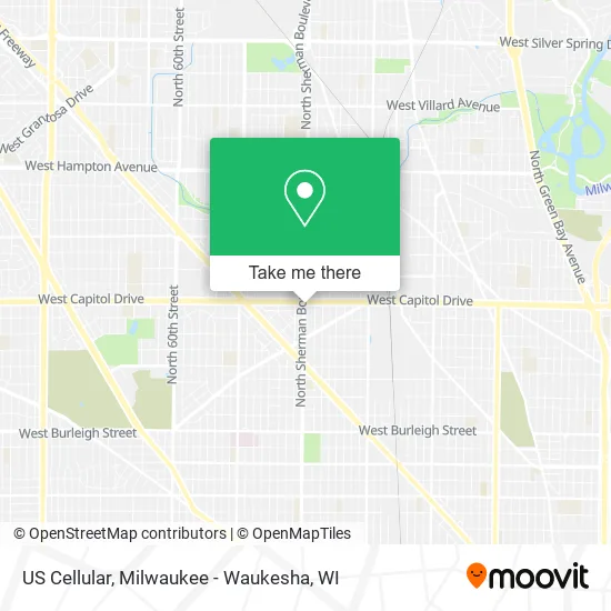 US Cellular map