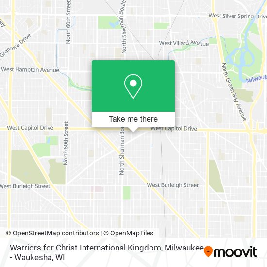 Mapa de Warriors for Christ International Kingdom