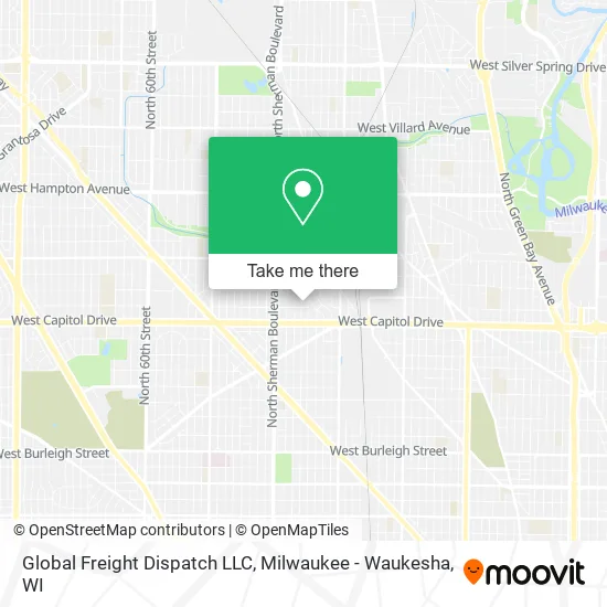 Global Freight Dispatch LLC map