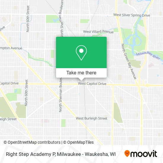 Right Step Academy P map