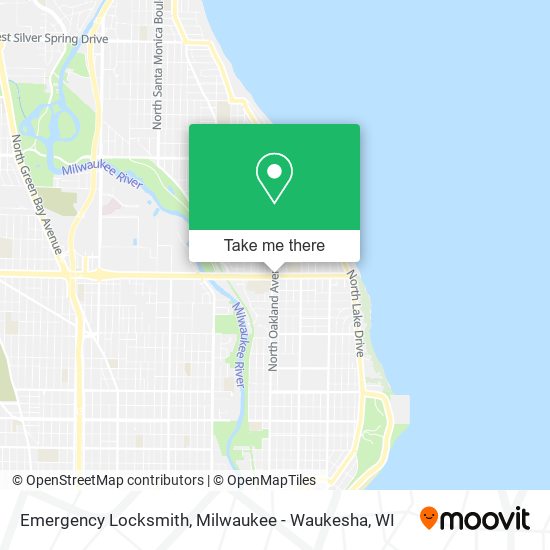 Emergency Locksmith map