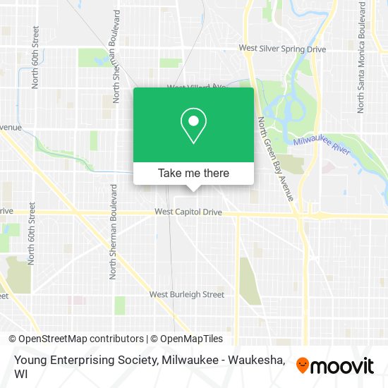 Mapa de Young Enterprising Society