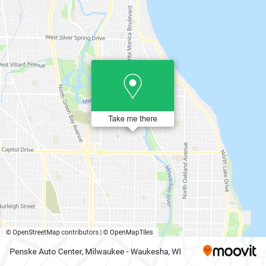 Penske Auto Center map