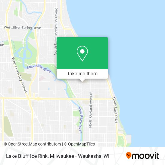 Lake Bluff Ice Rink map