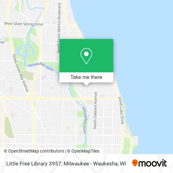 Mapa de Little Free Library 3957