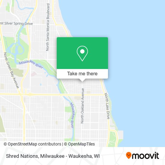 Shred Nations map