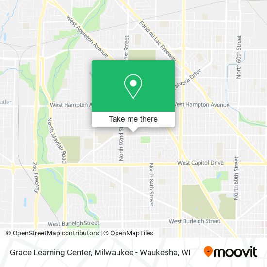 Mapa de Grace Learning Center
