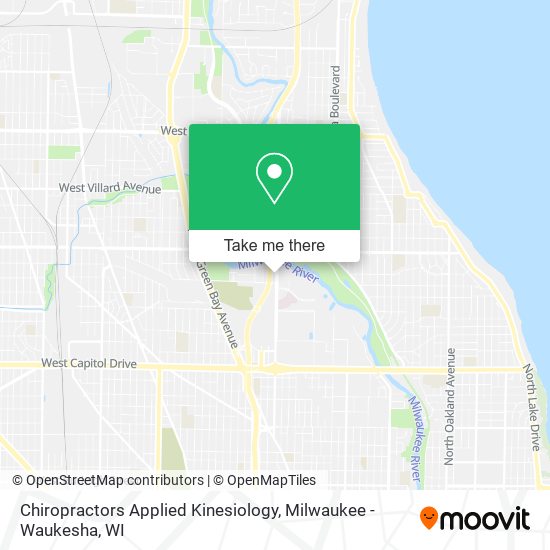 Chiropractors Applied Kinesiology map