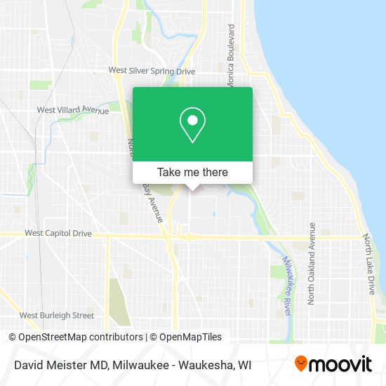 David Meister MD map