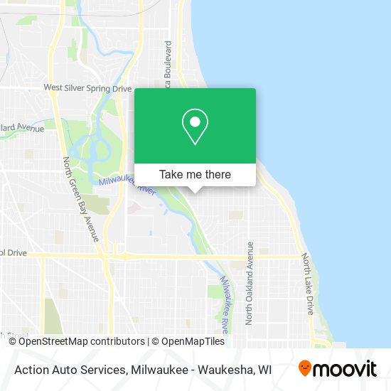 Action Auto Services map