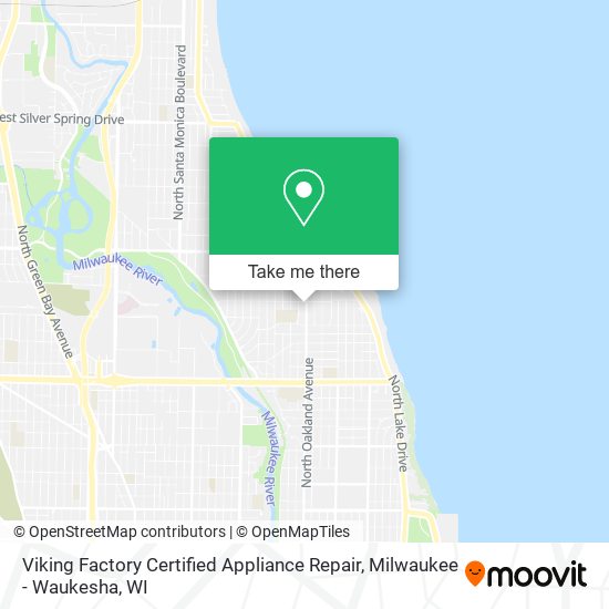 Viking Factory Certified Appliance Repair map