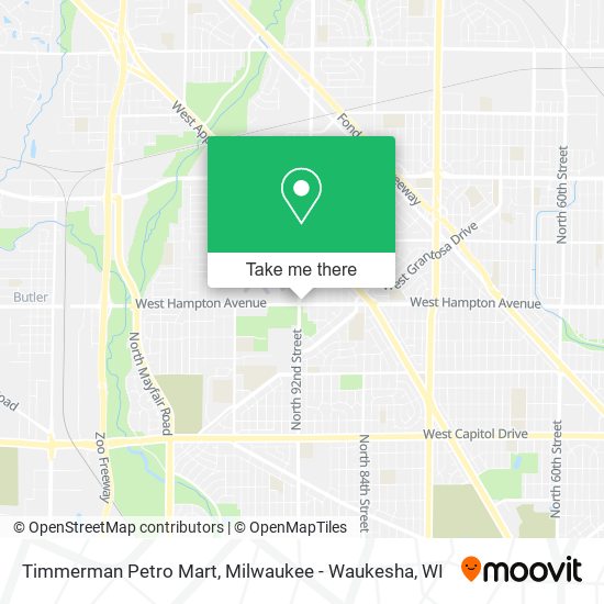 Timmerman Petro Mart map