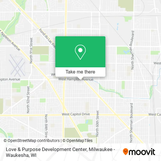 Mapa de Love & Purpose Development Center