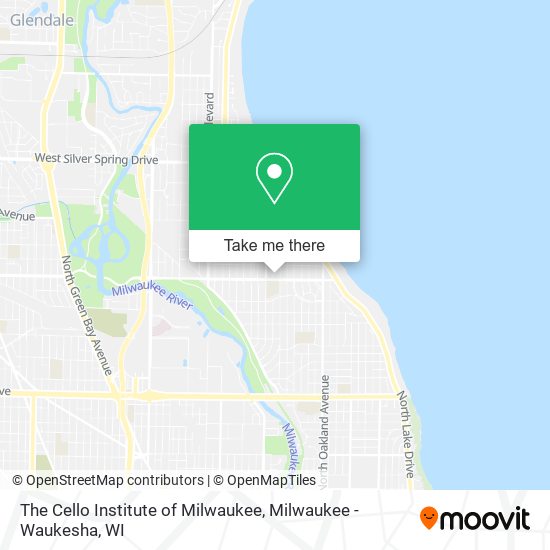 Mapa de The Cello Institute of Milwaukee