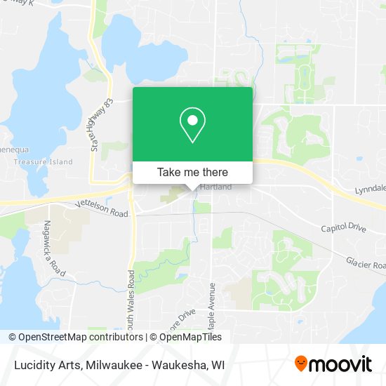 Lucidity Arts map