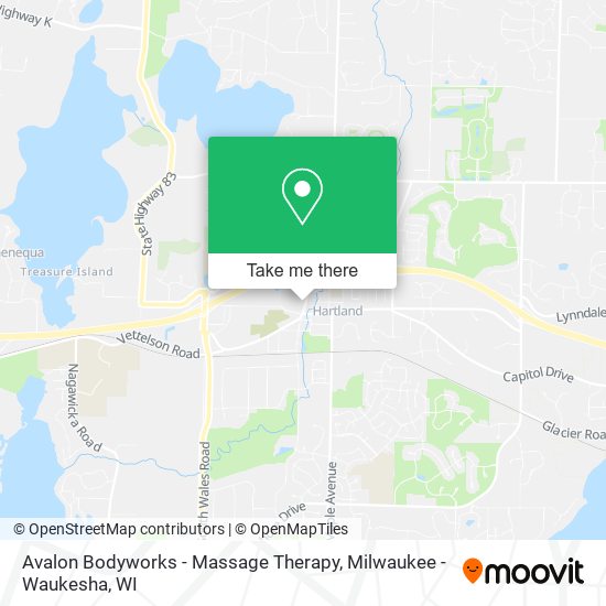 Avalon Bodyworks - Massage Therapy map