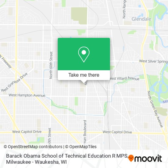 Mapa de Barack Obama School of Technical Education R MPS