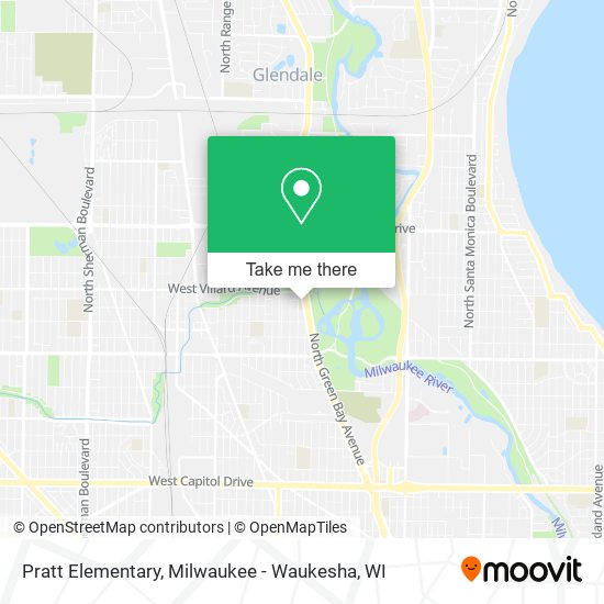 Pratt Elementary map