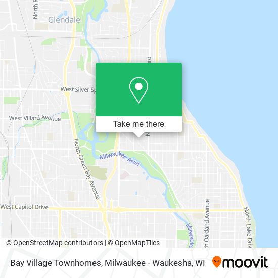 Bay Village Townhomes map