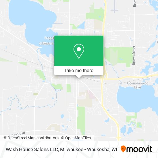 Wash House Salons LLC map