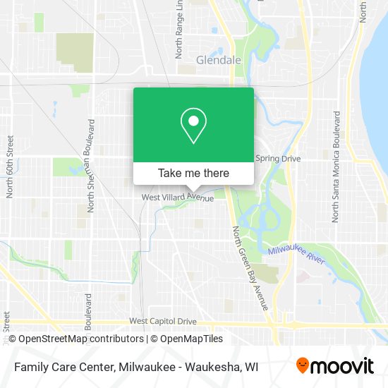 Family Care Center map