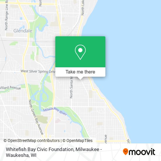 Mapa de Whitefish Bay Civic Foundation