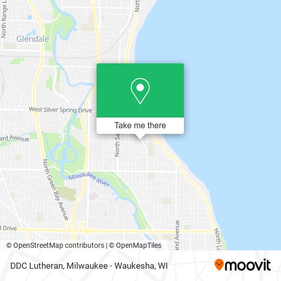 DDC Lutheran map