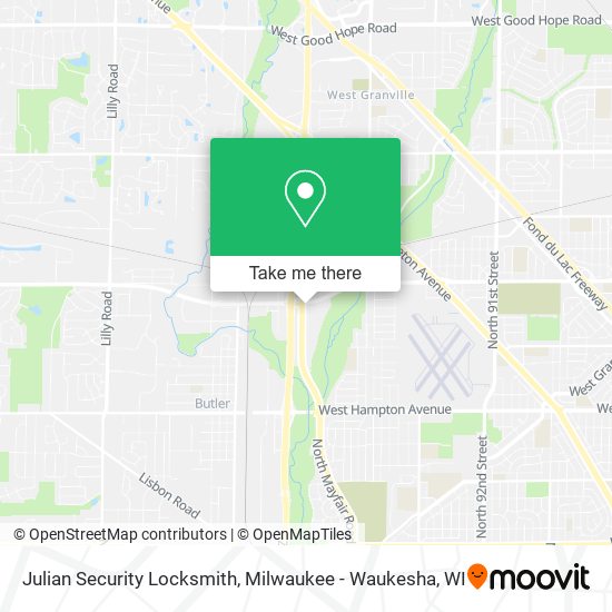 Julian Security Locksmith map