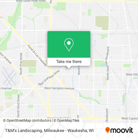Mapa de T&M's Landscaping